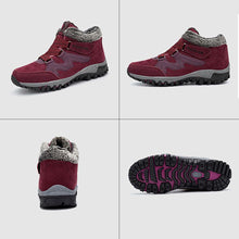 Last inn bildet i Galleri-visningsprogrammet, Vintervarme fuskepelsfor Snøsko for par