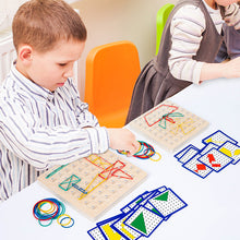 Last inn bildet i Galleri-visningsprogrammet, Geoboard av tre