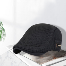 Last inn bildet i Galleri-visningsprogrammet, Men's Summer Mesh Newsboy Flat Cap
