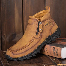 Last inn bildet i Galleri-visningsprogrammet, Men's high top side zip boots