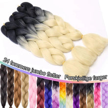 Last inn bildet i Galleri-visningsprogrammet, Sunsetime™ Jumbo fletting av syntetisk hår