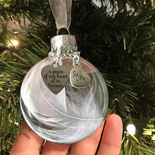 Last inn bildet i Galleri-visningsprogrammet, Christmas Feather Ball Ornamenter