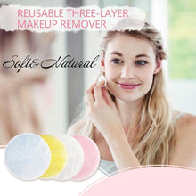 Last inn bildet i Galleri-visningsprogrammet, Reusable Three-layer Makeup Remover