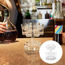 Last inn bildet i Galleri-visningsprogrammet, 6 Shot Glass Dispenser og holder