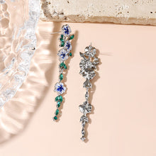 Last inn bildet i Galleri-visningsprogrammet, Kjedeøreringer med blå blomster