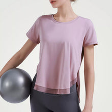 Last inn bildet i Galleri-visningsprogrammet, Mesh stitching yoga clothes