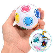 Last inn bildet i Galleri-visningsprogrammet, Magisk regnbue ball rubiks kube