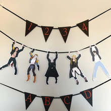Last inn bildet i Galleri-visningsprogrammet, Halloween skrekkdekorasjons-girlander