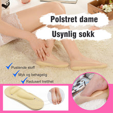 Last inn bildet i Galleri-visningsprogrammet, 3D fotmassasje polstrede usynlige sokker til damer