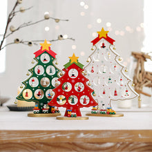 Last inn bildet i Galleri-visningsprogrammet, DIY Mini juletresett i tre