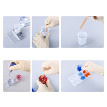 Last inn bildet i Galleri-visningsprogrammet, Gjør-det-selv alfanumerisk krystall-epoksyform