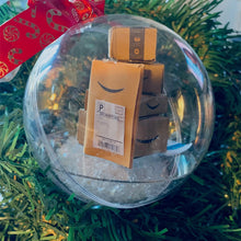 Last inn bildet i Galleri-visningsprogrammet, Juletre dekorasjon gjennomsiktig ball