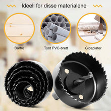 Last inn bildet i Galleri-visningsprogrammet, Hullsagssett (11 stk / 16 stk)