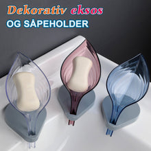 Last inn bildet i Galleri-visningsprogrammet, Dekorativ drenering såpeholder i løvform