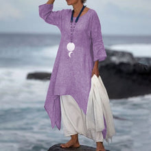 Last inn bildet i Galleri-visningsprogrammet, Asymmetrisk løs kjole