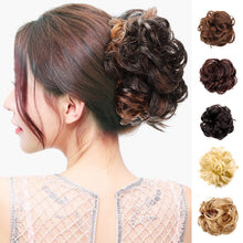 Last inn bildet i Galleri-visningsprogrammet, Bun klippe blomsterknopp parykk