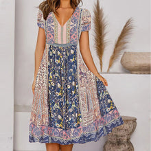 Last inn bildet i Galleri-visningsprogrammet, Trykk Midi-kjole