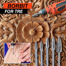 Last inn bildet i Galleri-visningsprogrammet, Treskjæring & Gravering Boresett