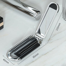 Last inn bildet i Galleri-visningsprogrammet, Travel Folding Mirror Hair Brush