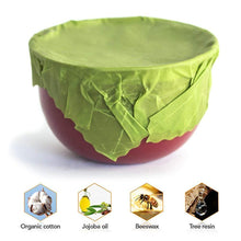 Last inn bildet i Galleri-visningsprogrammet, Organic & Reusable Beeswax Food Wraps – 3 Pcs (S/M/L)