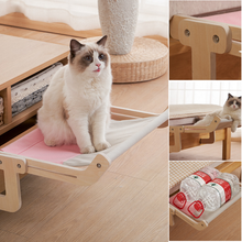 Last inn bildet i Galleri-visningsprogrammet, Vindus katt hengende seng