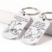 Last inn bildet i Galleri-visningsprogrammet, Jeg liker rumpen din morsomme nøkkelring