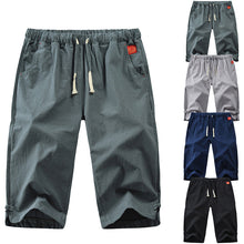 Last inn bildet i Galleri-visningsprogrammet, Cotton and Linen Five Point Tie Shorts