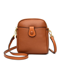 Last inn bildet i Galleri-visningsprogrammet, Liten firkantet veske med enkelt skulderstropp og kontrastfarger