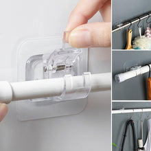 Last inn bildet i Galleri-visningsprogrammet, Transparent klemme for oppheng av stang