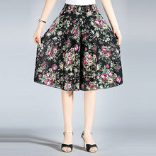 Last inn bildet i Galleri-visningsprogrammet, Kvinners vintage stil culottes med brede ben