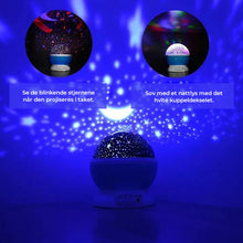Last inn bildet i Galleri-visningsprogrammet, Galaxy Star Light Projector