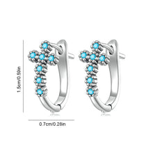 Last inn bildet i Galleri-visningsprogrammet, Lucky Eye Cross Halskjede og øredobber