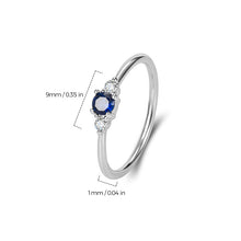 Last inn bildet i Galleri-visningsprogrammet, Kunst Deco Fødselsstein Ringe