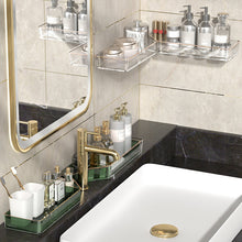 Last inn bildet i Galleri-visningsprogrammet, Veggmontert hjørnehylle uten stansing