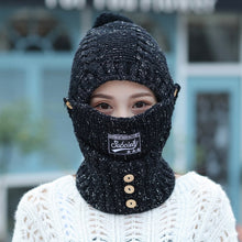 Last inn bildet i Galleri-visningsprogrammet, Windproof warm hat with scarf