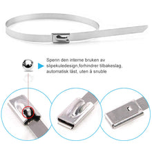 Last inn bildet i Galleri-visningsprogrammet, Flerfunksjonslåsekabel Metall Glidelåser (100 stk)