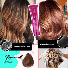 Last inn bildet i Galleri-visningsprogrammet, DIY hårfargesett (hårfarge + flaske med kam)