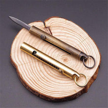 Last inn bildet i Galleri-visningsprogrammet, Uttrekkbar kniv nøkkelring