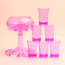 Last inn bildet i Galleri-visningsprogrammet, 6 Shot Glass Dispenser og holder