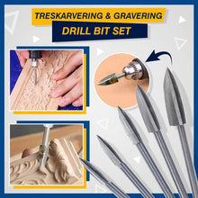 Last inn bildet i Galleri-visningsprogrammet, Treskjæring & Gravering Boresett