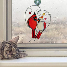 Last inn bildet i Galleri-visningsprogrammet, Kardinal fugl hjem ornament