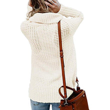 Last inn bildet i Galleri-visningsprogrammet, Irregular Ladies High Collar Sweater