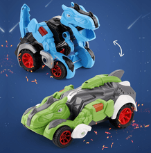 Last inn bildet i Galleri-visningsprogrammet, Dinosaur lekebil med transformasjons-funksjon