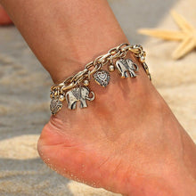 Last inn bildet i Galleri-visningsprogrammet, Håndlaget godt elefant anklet🔥 Kjøp 2, -10%🔥