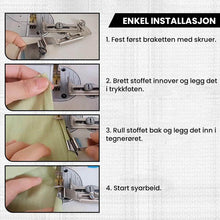 Last inn bildet i Galleri-visningsprogrammet, Symaskin kantrulle