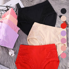 Last inn bildet i Galleri-visningsprogrammet, Pluss Size høy midje lekkasjesikre bomullstruser