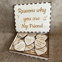 Last inn bildet i Galleri-visningsprogrammet, "Reasons Why You Are My Friend" Friendship Gift
