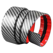 Last inn bildet i Galleri-visningsprogrammet, Bil karbonfiber terskel klistremerke