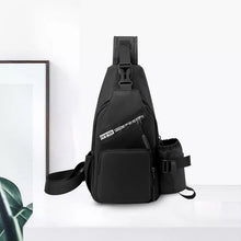 Last inn bildet i Galleri-visningsprogrammet, Skinnfilm for menn, vannflaske brystveske