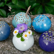 Last inn bildet i Galleri-visningsprogrammet, Harpiks håndlaget vase for blomst, borddekor